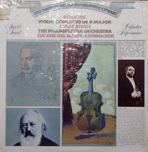 Johannes Brahms, Isaac Stern, The Philadelphia Orchestra, Eugene Ormandy - Violin Concerto In D Major