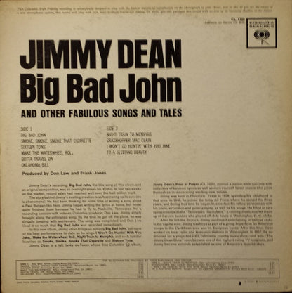 Big Bad John And Other Fabulous Songs And Tales - secondary