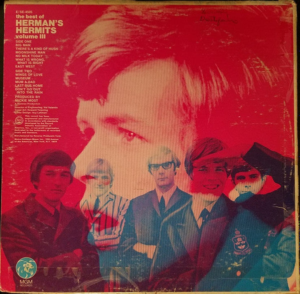 The Best Of Herman's Hermits Volume III - secondary