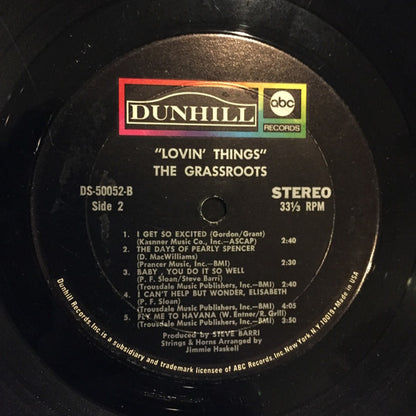 The Grass Roots - Lovin' Things
