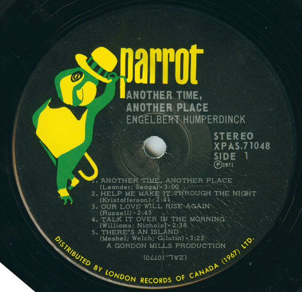 Engelbert Humperdinck - Another Time, Another Place