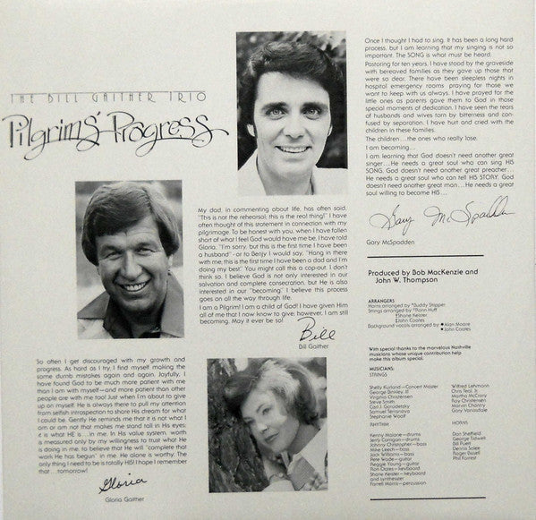 The Bill Gaither Trio - Pilgrim's Progress