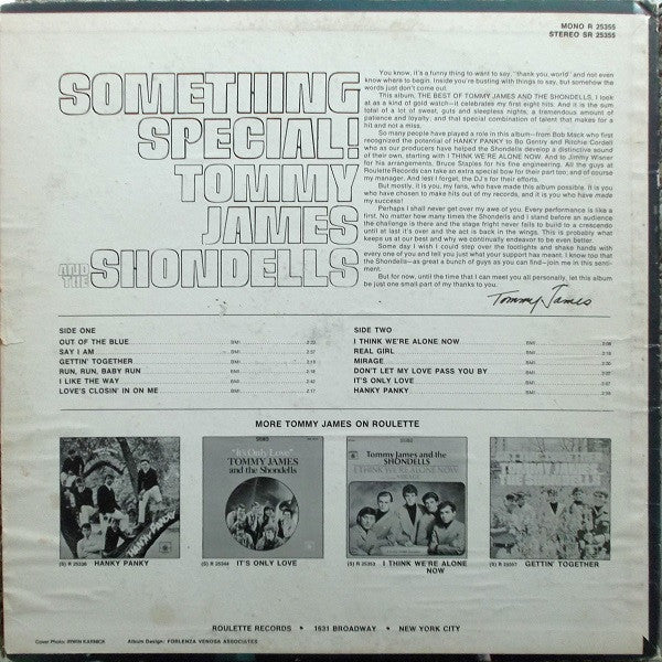 Something Special! The Best Of Tommy James And The Shondells - secondary