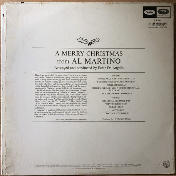 Al Martino - A Merry Christmas