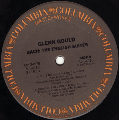 Johann Sebastian Bach, Glenn Gould - The English Suites (Complete)