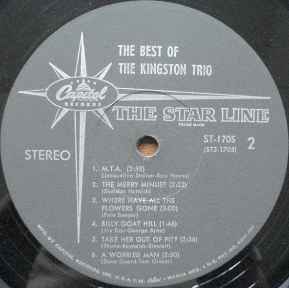 The Best Of The Kingston Trio - secondary