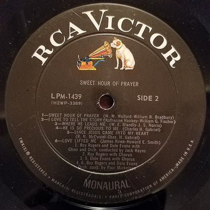 Roy Rogers And Dale Evans - Sweet Hour Of Prayer