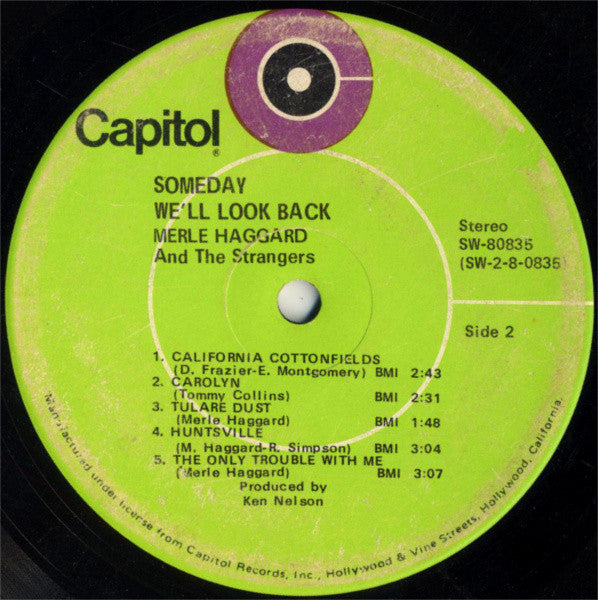 Someday We'll Look Back - secondary
