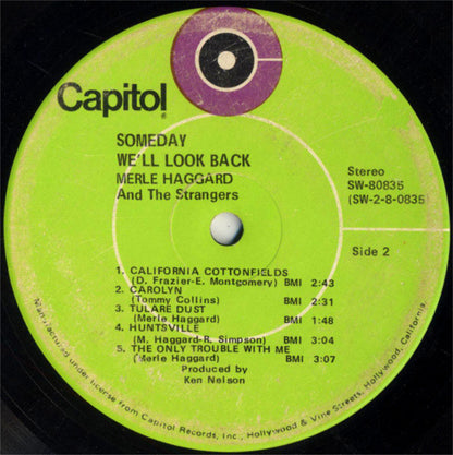 Someday We'll Look Back - secondary