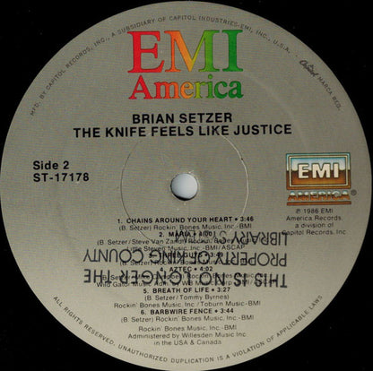 The Knife Feels Like Justice - secondary