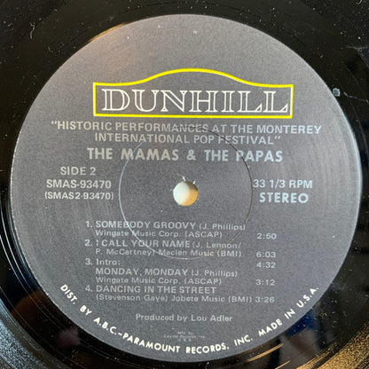 Historic Performances Recorded At The Monterey International Pop Festival - secondary