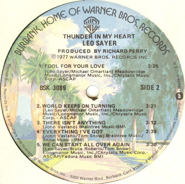 Thunder In My Heart - secondary