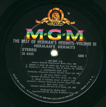 The Best Of Herman's Hermits Volume III - secondary