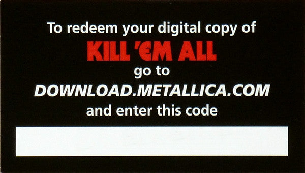 Kill 'Em All - secondary