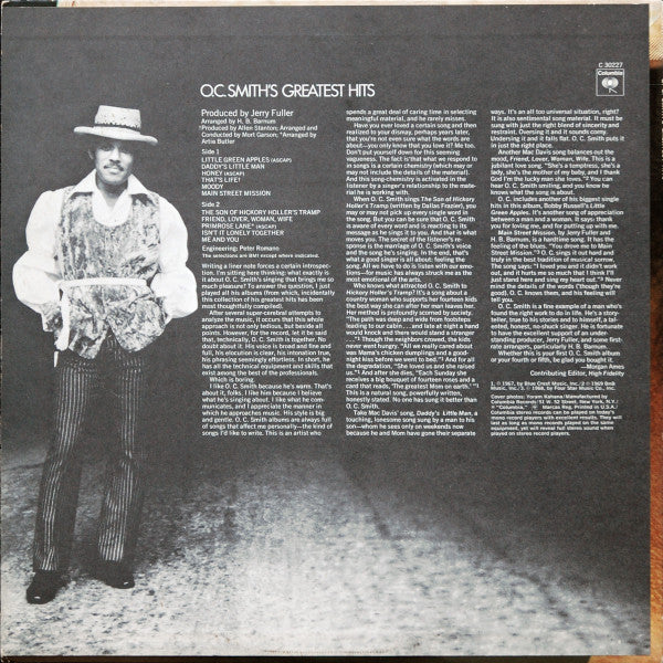 O. C. Smith's Greatest Hits - secondary