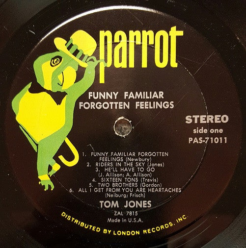 Tom Jones - Funny Familiar Forgotten Feelings