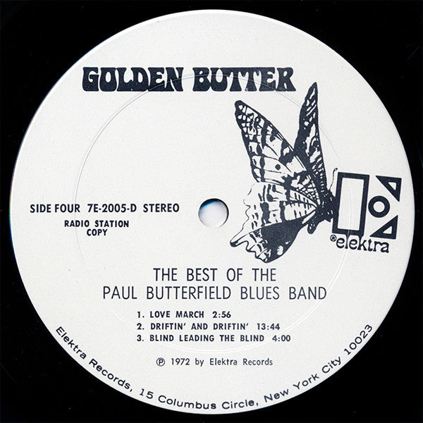 The Paul Butterfield Blues Band - Golden Butter / The Best Of The Paul Butterfield Blues Band