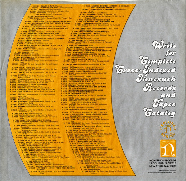 Early American Vocal Music: New England Anthems & Southern Folk Hymns - secondary