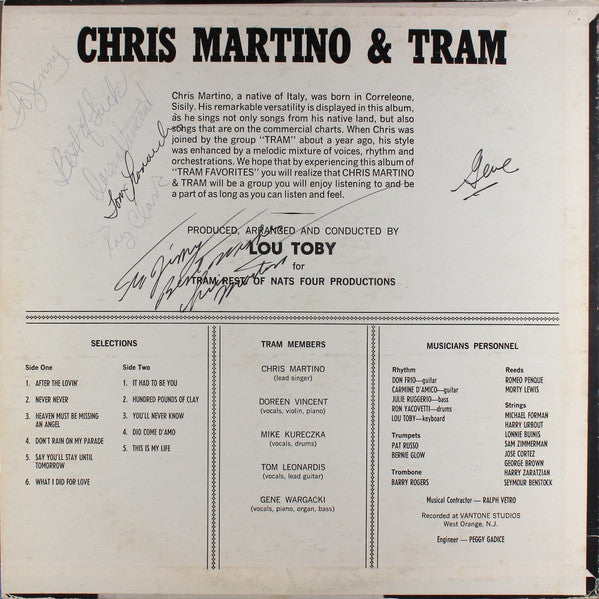 Chris Martino & Tram - secondary
