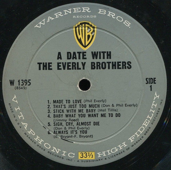 A Date With The Everly Brothers - secondary