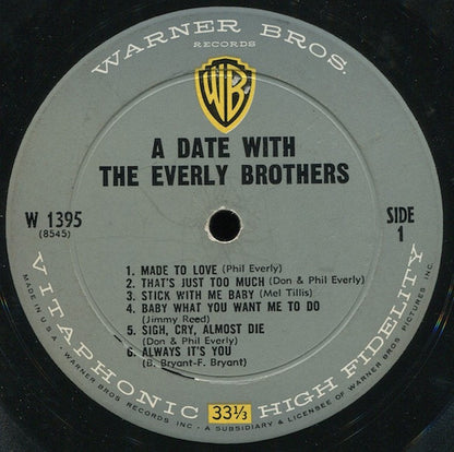 A Date With The Everly Brothers - secondary