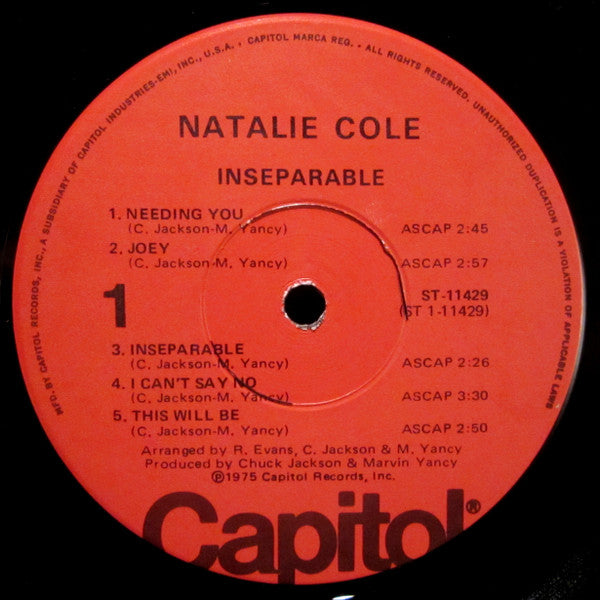 Natalie Cole - Inseparable