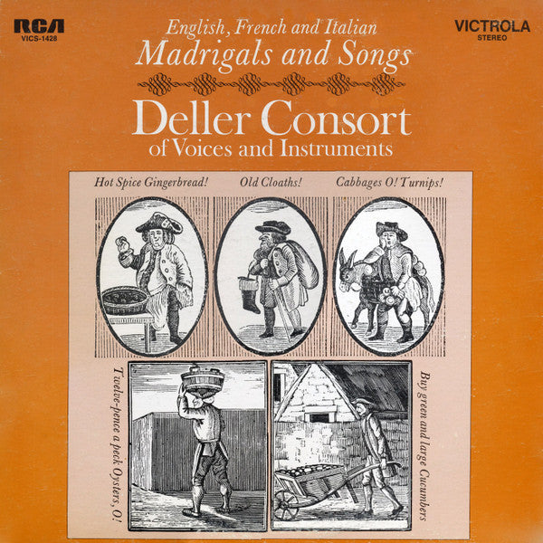 Deller Consort - English, French and Italian Madrigals and Songs