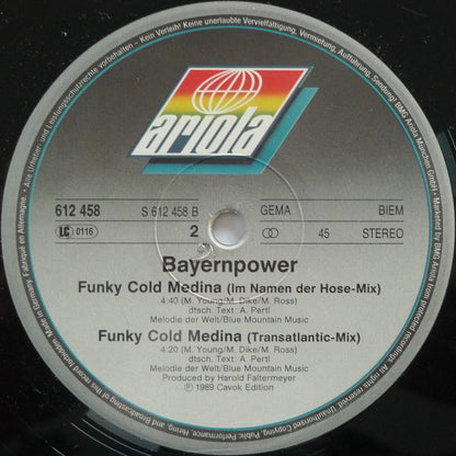 12" Single: Bayernpower - Funky Cold Medina (Ein Bayer In New York)