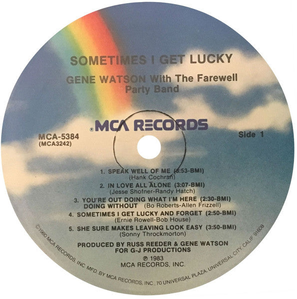 Sometimes I Get Lucky - secondary