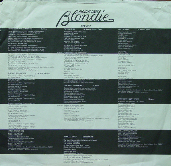 Parallel Lines - secondary