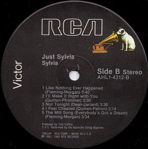 Just Sylvia - secondary