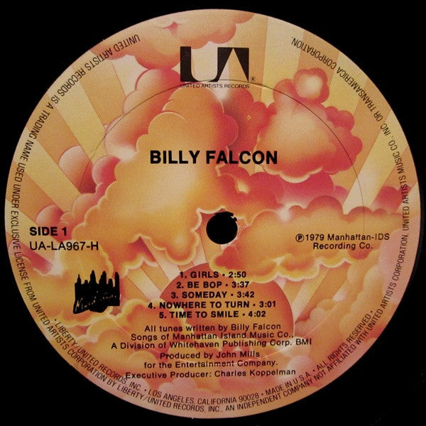 Billy Falcon - secondary