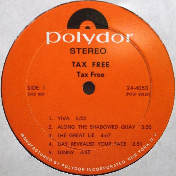 Tax Free - secondary