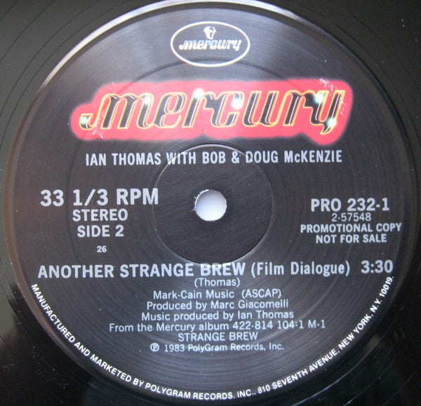 Strange Brew - secondary
