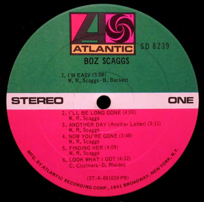 Boz Scaggs - secondary