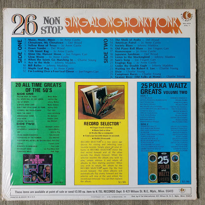 Various - 26 Non Stop Sing Along Honky Tonk  (Vol. 1)