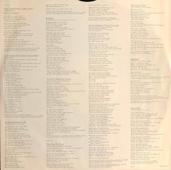 Barbra Streisand's Greatest Hits - Volume 2 - secondary