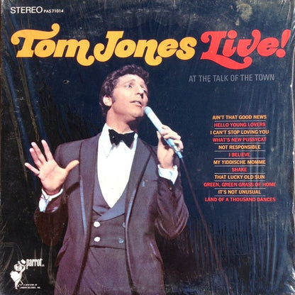 Tom Jones Live! At The Talk Of The Town - primary