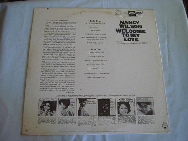 Nancy Wilson - Welcome To My Love