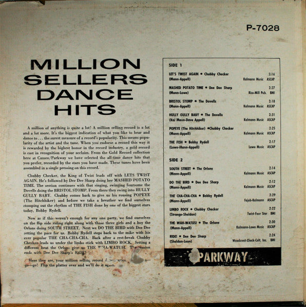 Various - Million Sellers Dance Hits (Original Hit Records)