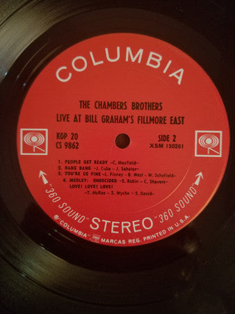 Love, Peace And Happiness / Live At Bill Graham's Fillmore East - secondary