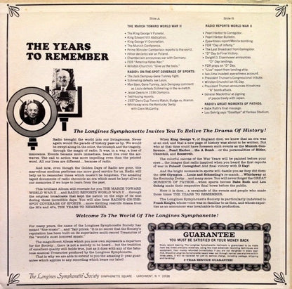 The Years To Remember... - secondary