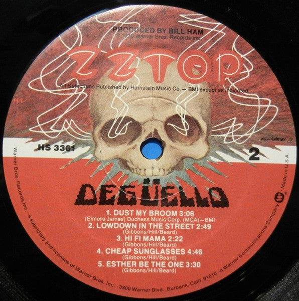 Degüello - secondary