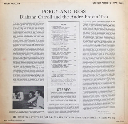 Diahann Carroll, The André Previn Trio - Porgy And Bess