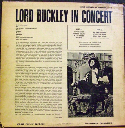 Lord Buckley In Concert - secondary