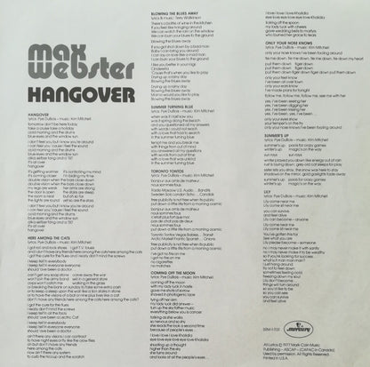 Max Webster - Hangover