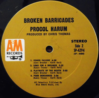 Procol Harum - Broken Barricades