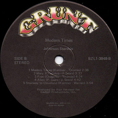 Modern Times - secondary