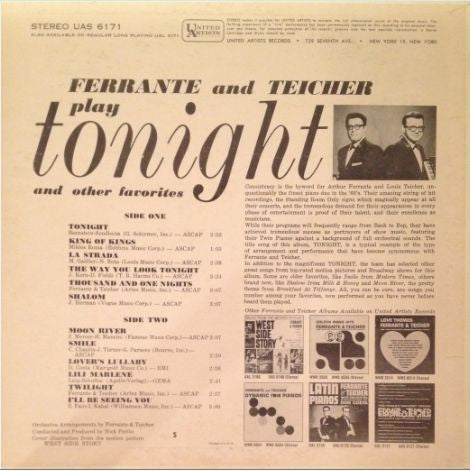 Ferrante & Teicher - Tonight