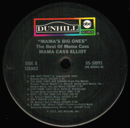 Mama's Big Ones • Her Greatest Hits - secondary